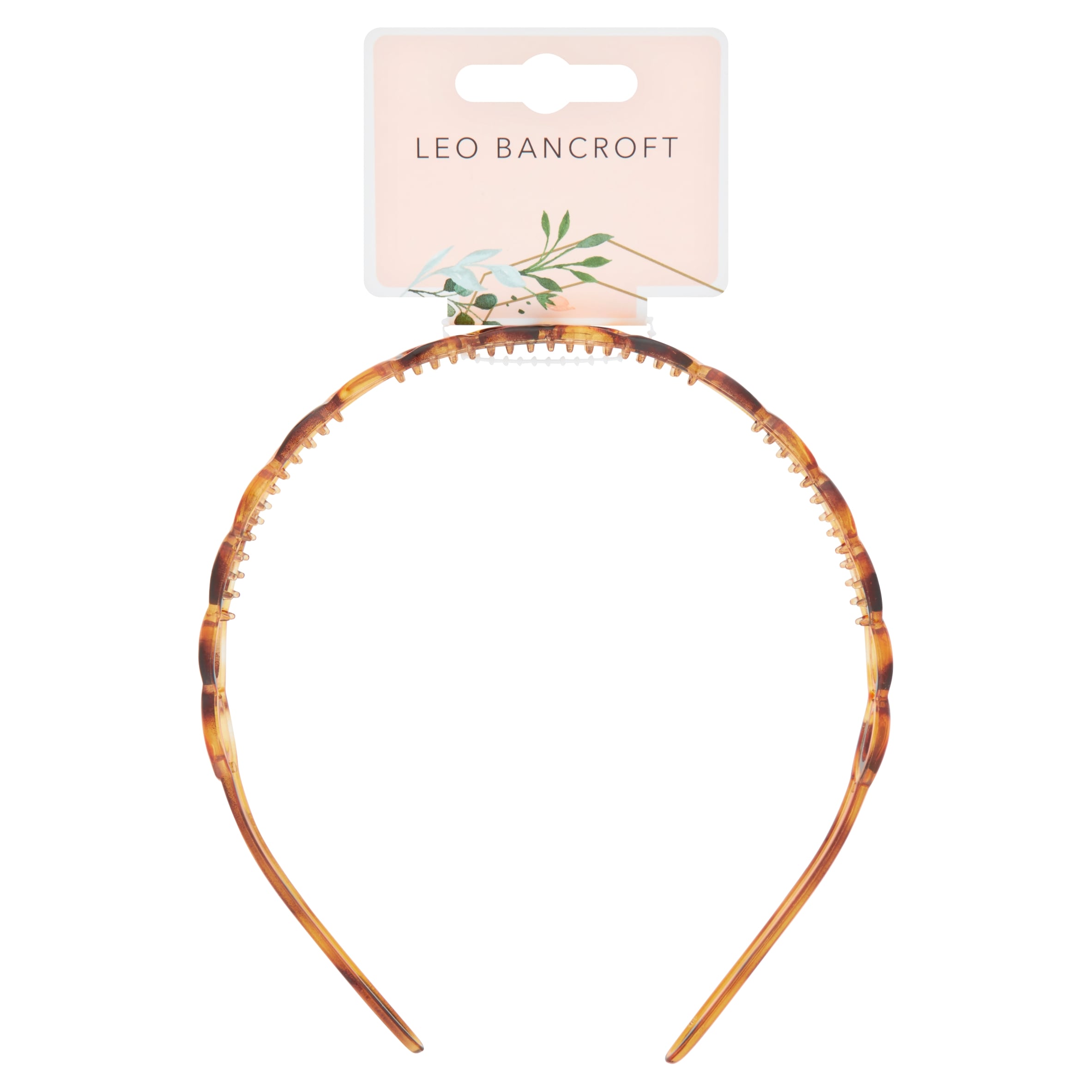 Leo Bancroft Plastic Headband Tort.
