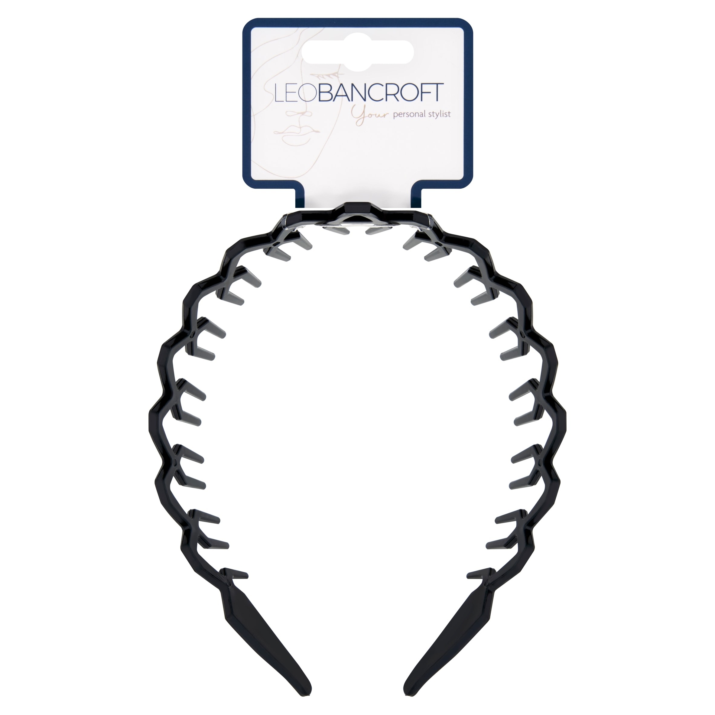 Leo Bancroft Plastic Toothed Headband
