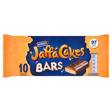 McVitie's Jaffa Cakes Zingy Orangey Bars 10 Pack