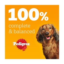Pedigree Senior Wet Dog Food Pouches Mixed in Jelly 12x100g thumbnail 4