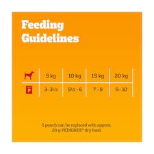 Pedigree Senior Wet Dog Food Pouches Mixed in Jelly 12x100g thumbnail 5