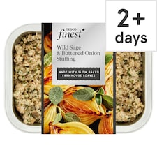Tesco Finest Wild Sage & Buttered Onion Stuffing 225G