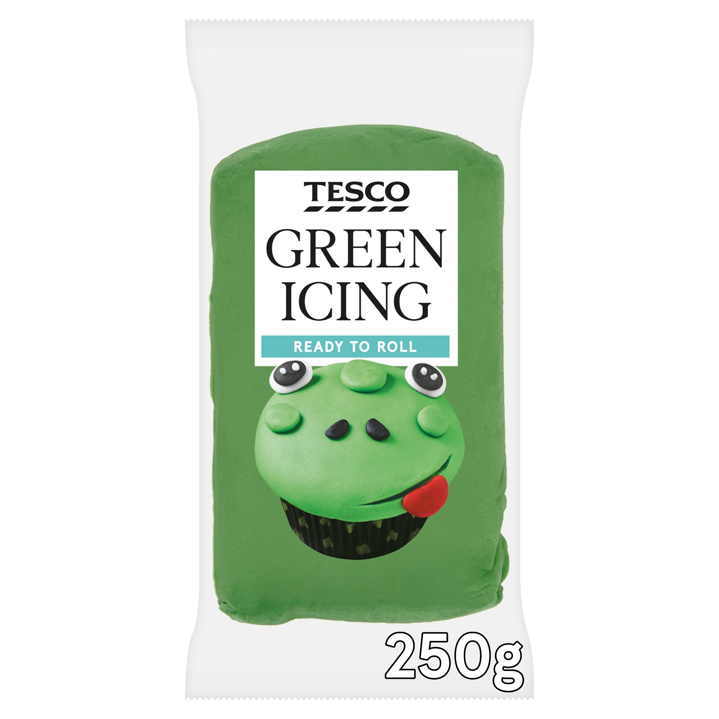 Tesco Ready To Roll Green Icing 250g