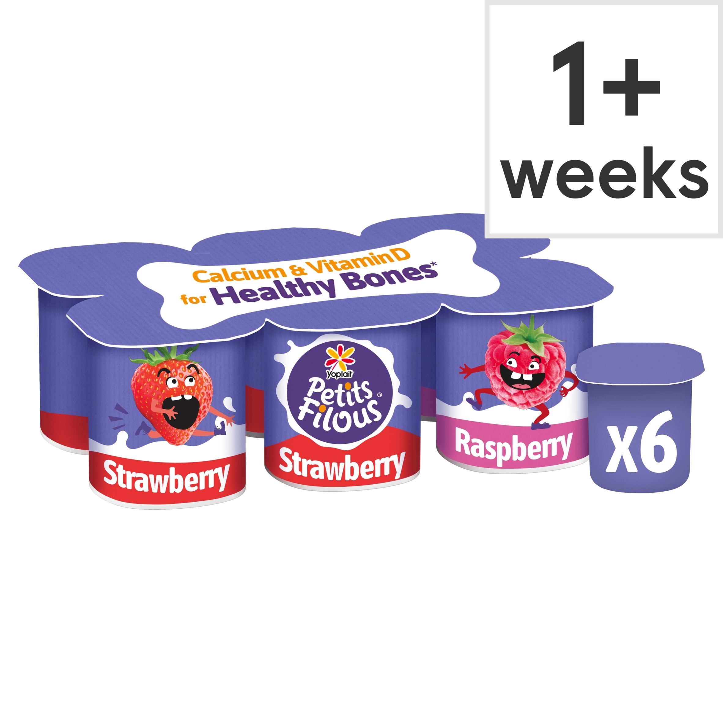 Petits Filous Kids Strawberry & Raspberry Fromage Frais