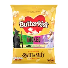 Butterkist Sweet & Salted Popcorn 100G thumbnail 2