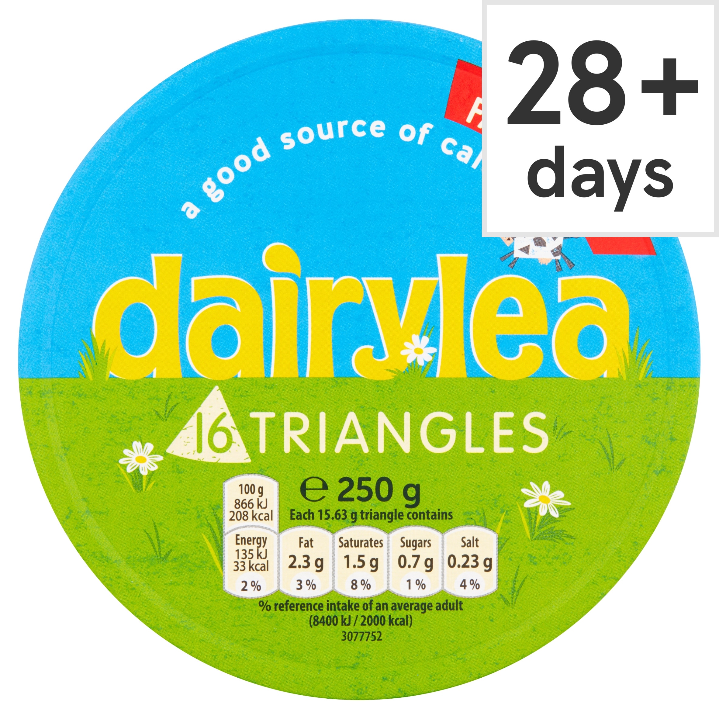 Dairylea Cheese Spread Triangles 16 Pack