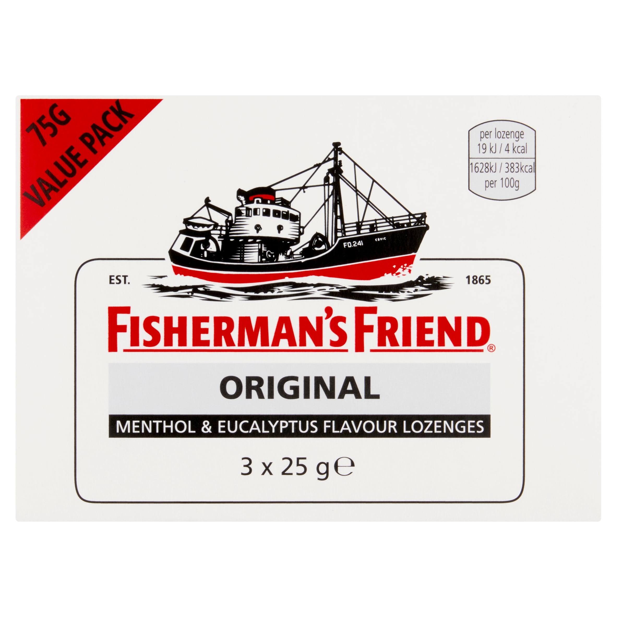 Fishermans Friend Original Extra Strong Lozenges