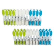 Tesco Soft Grip Pegs 24 Pack