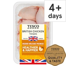 Tesco British Chicken Thighs 1Kg