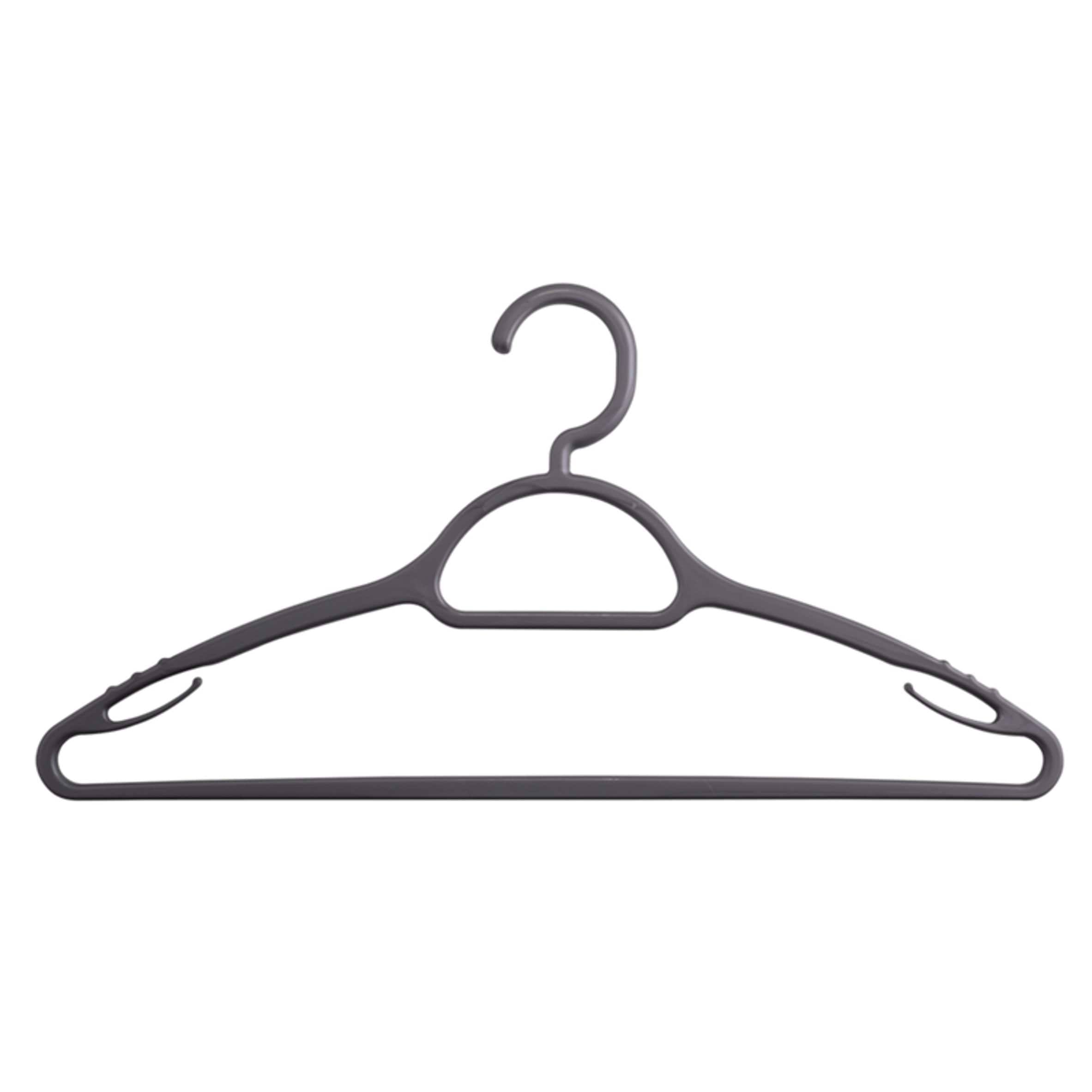 Tesco Hangers 30Pk Grey