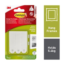 Command Medium Picture Hanging Strips 4 Sets