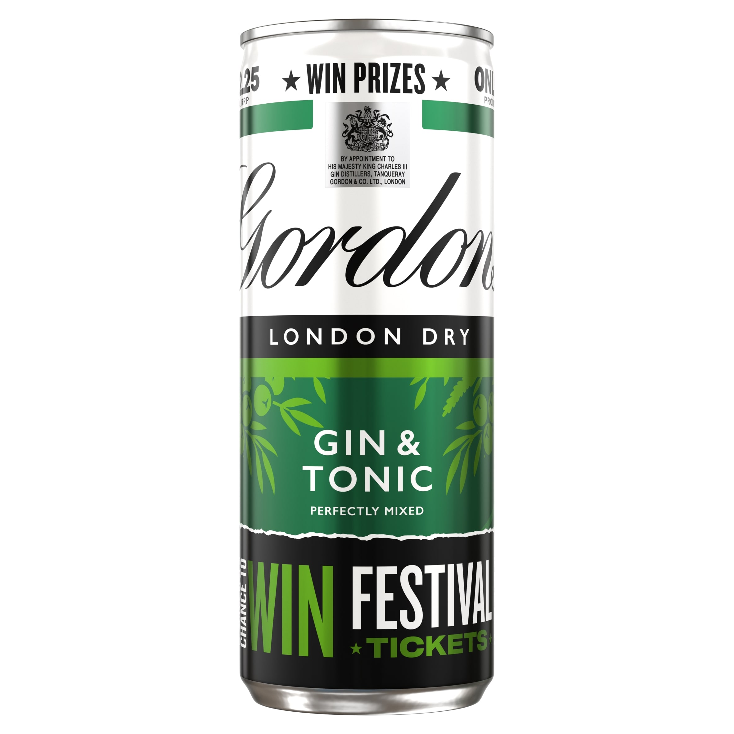 Gordon's Gin & Tonic Can 5% Vol 250ml