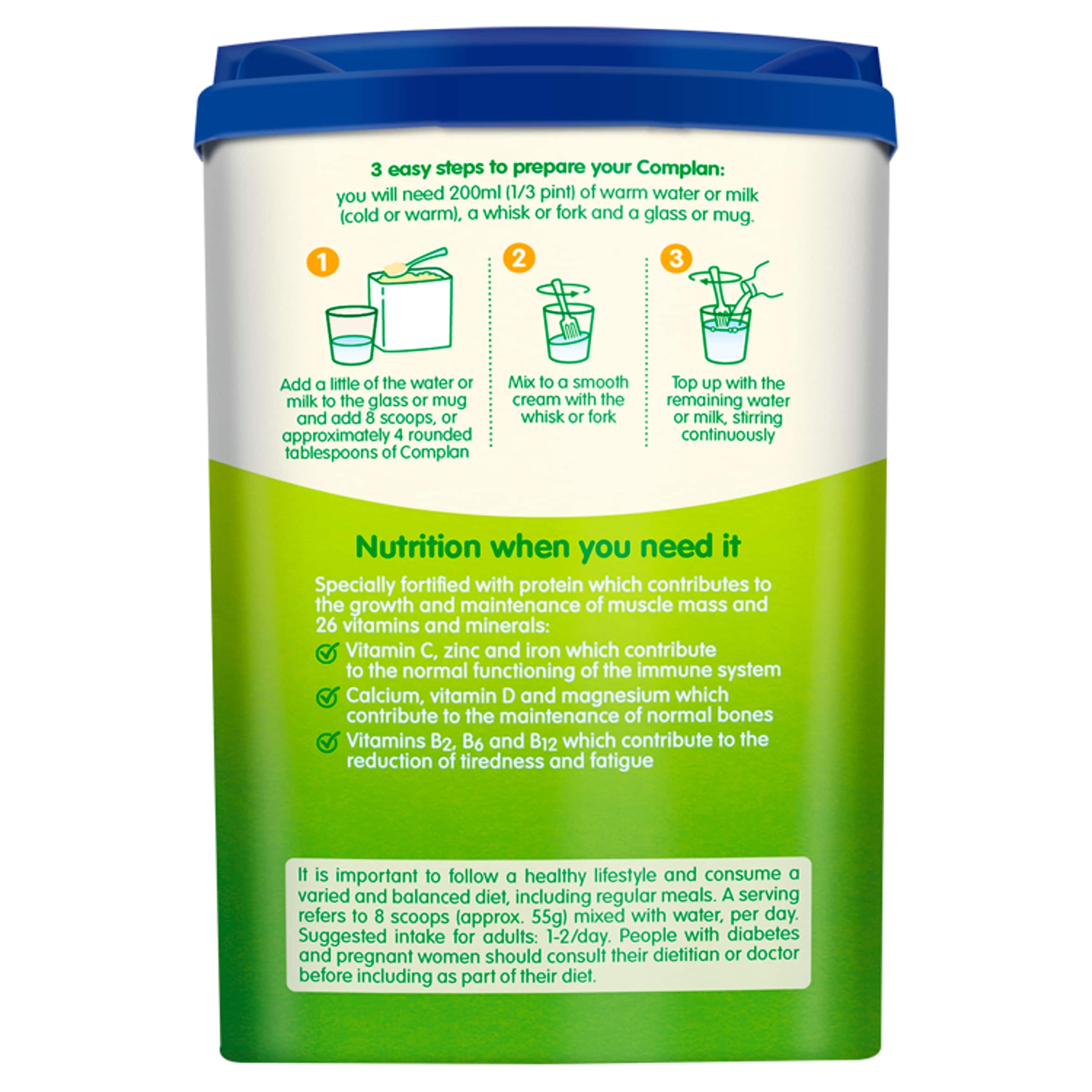 Complan Nutritional Drink Mix - Original 425g thumbnail 5