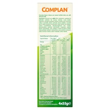Complan Nutritional Drink Mix - Rich Chocolate Sachet 4 x 55g thumbnail 4