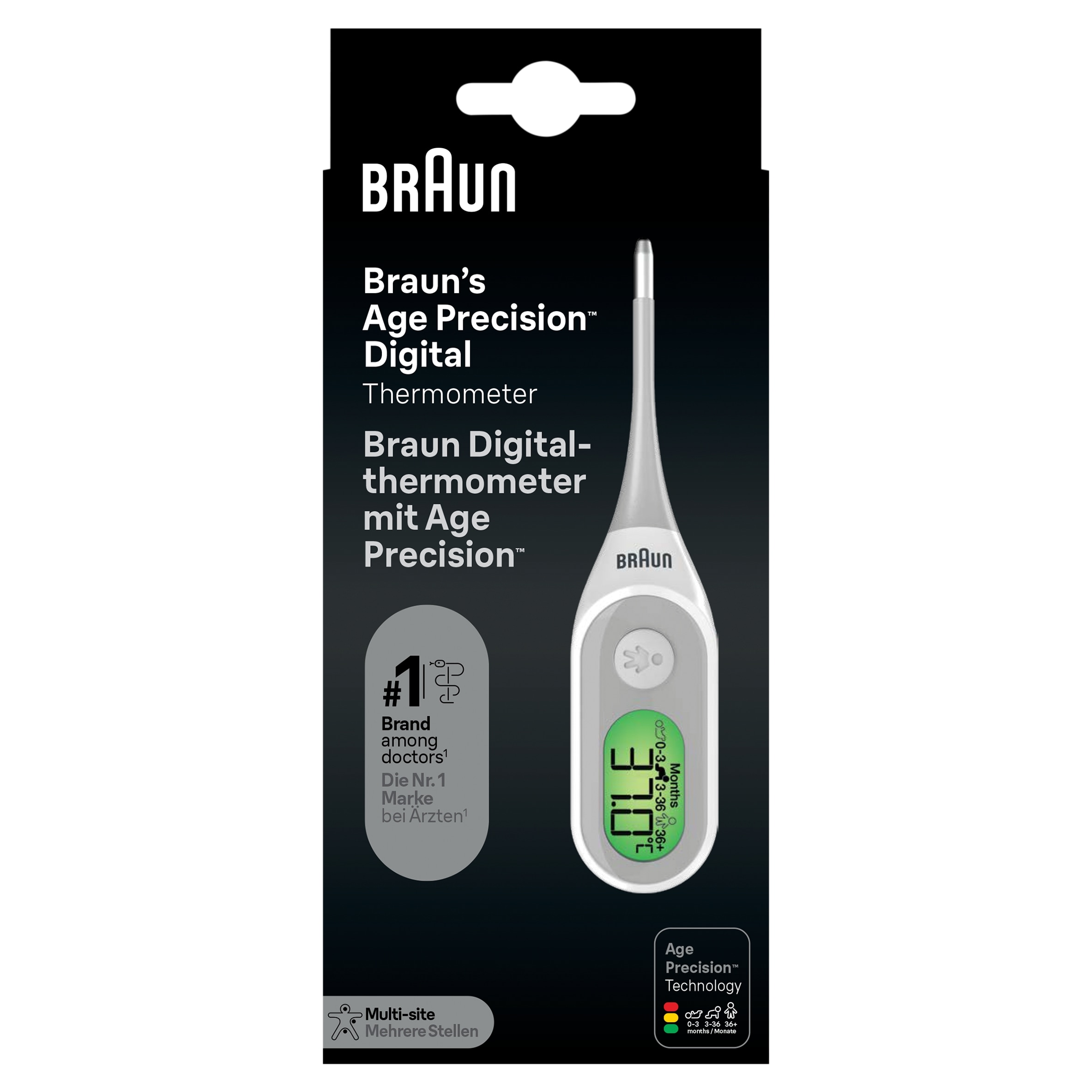Braun Thermometer Digital Stick