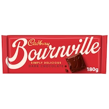 Cadbury Bournville Classic Dark Chocolate 180g