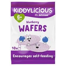 Kiddylicious Wafers Blueberry 40G