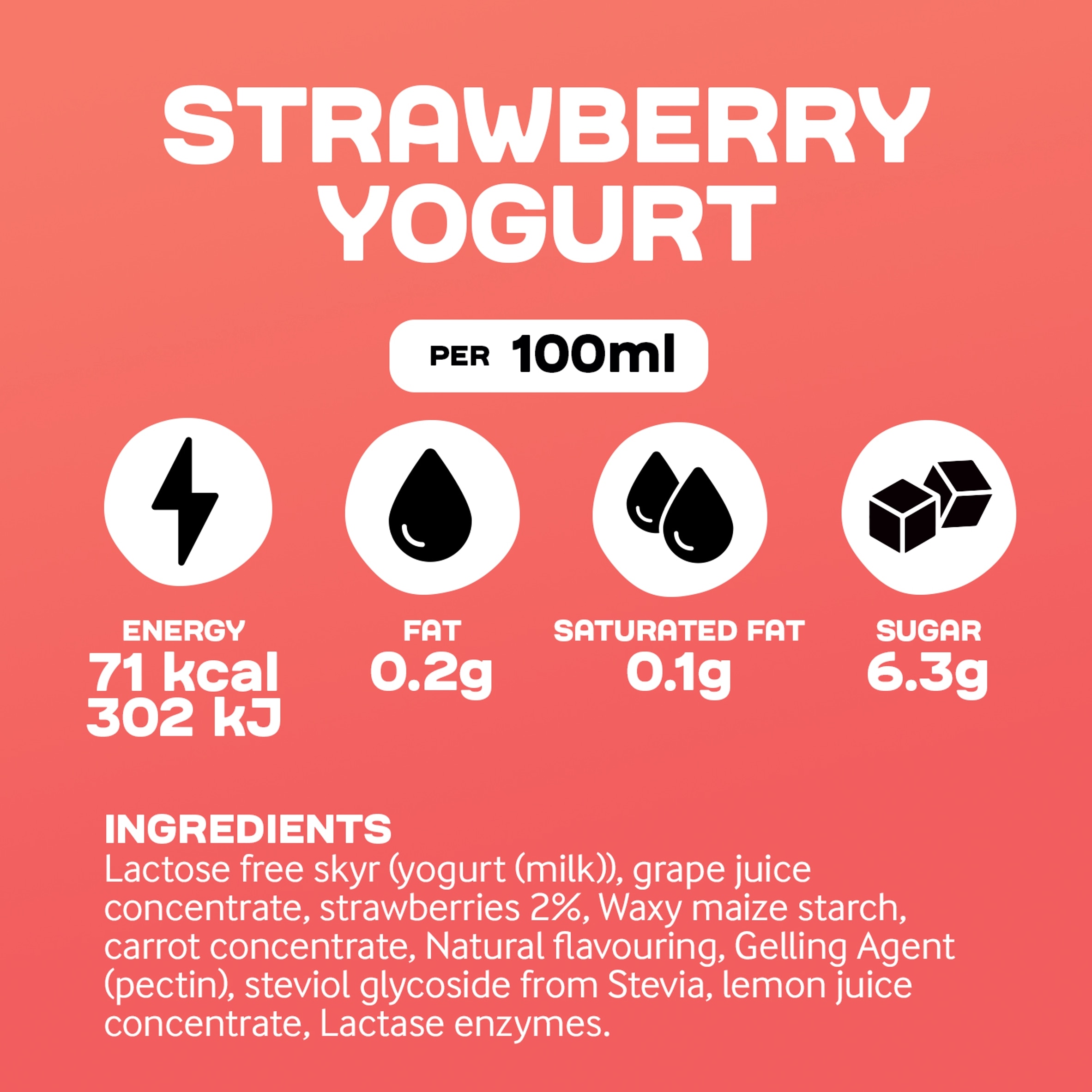 Arla Protein Yogurt - Strawberry 200g thumbnail 4
