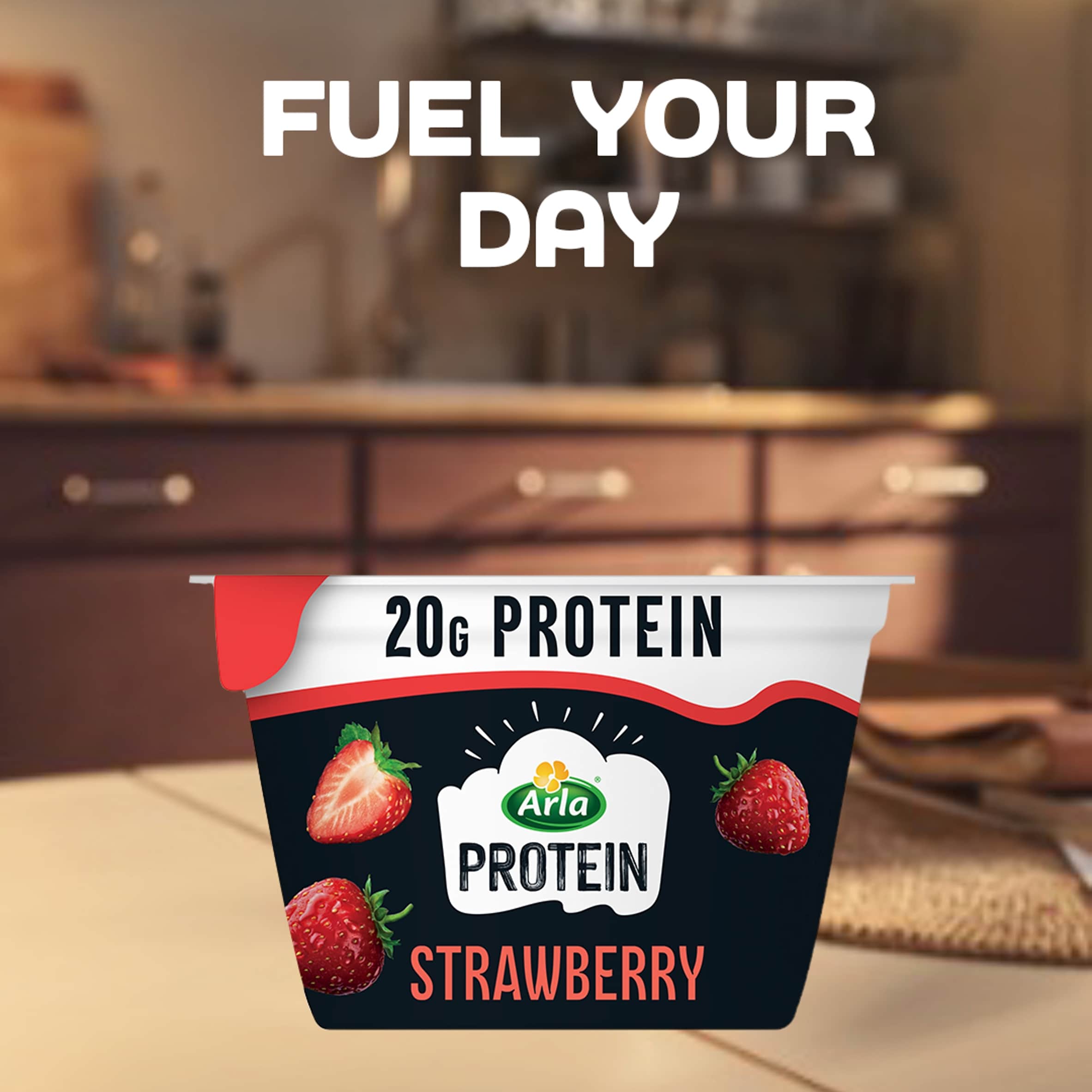 Arla Protein Yogurt - Strawberry 200g thumbnail 5