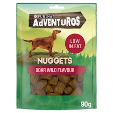 ADVENTUROS Nuggets Wild Boar Dog Treats 90g