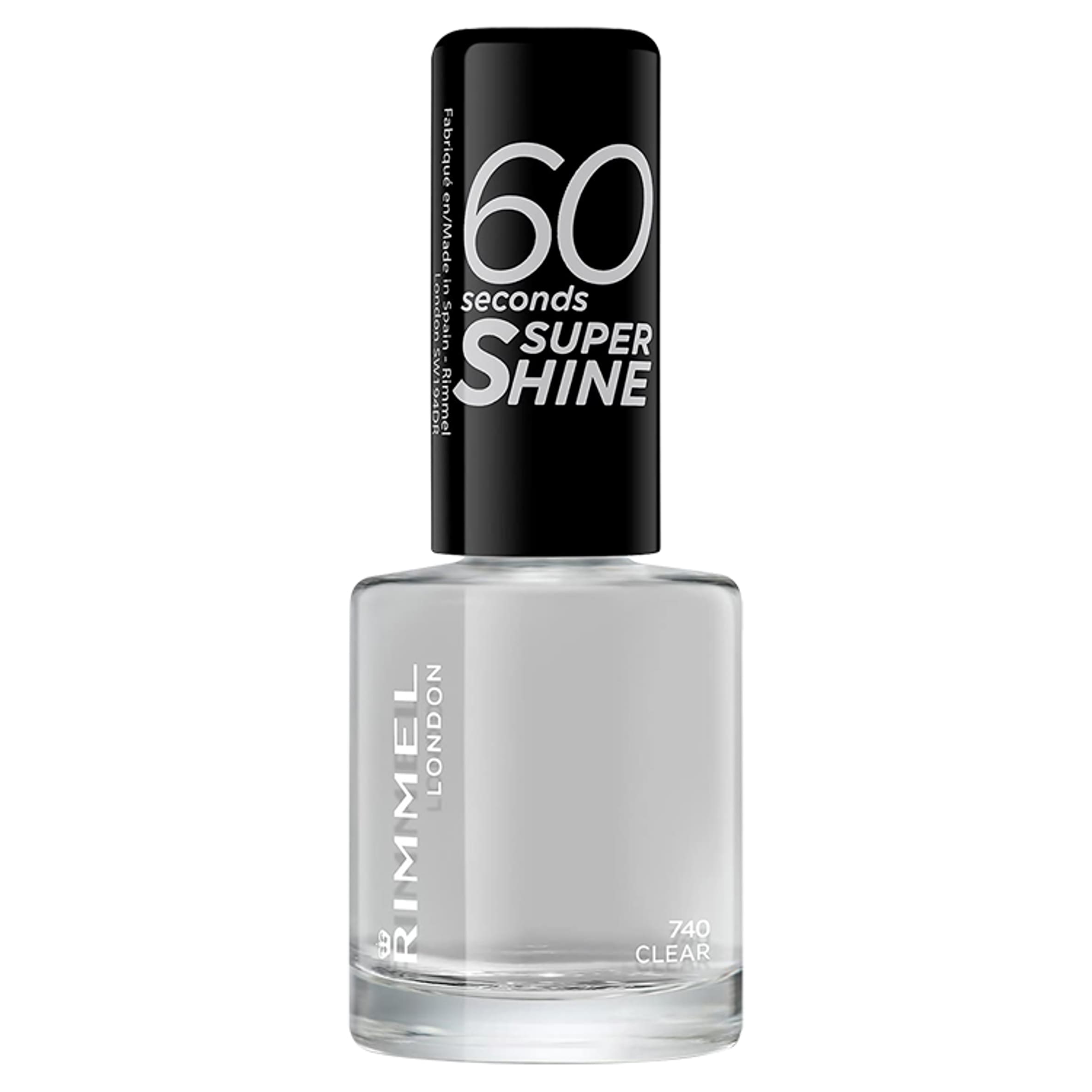 Rimmel Nailpolish 60 Seconds Clear 8Ml