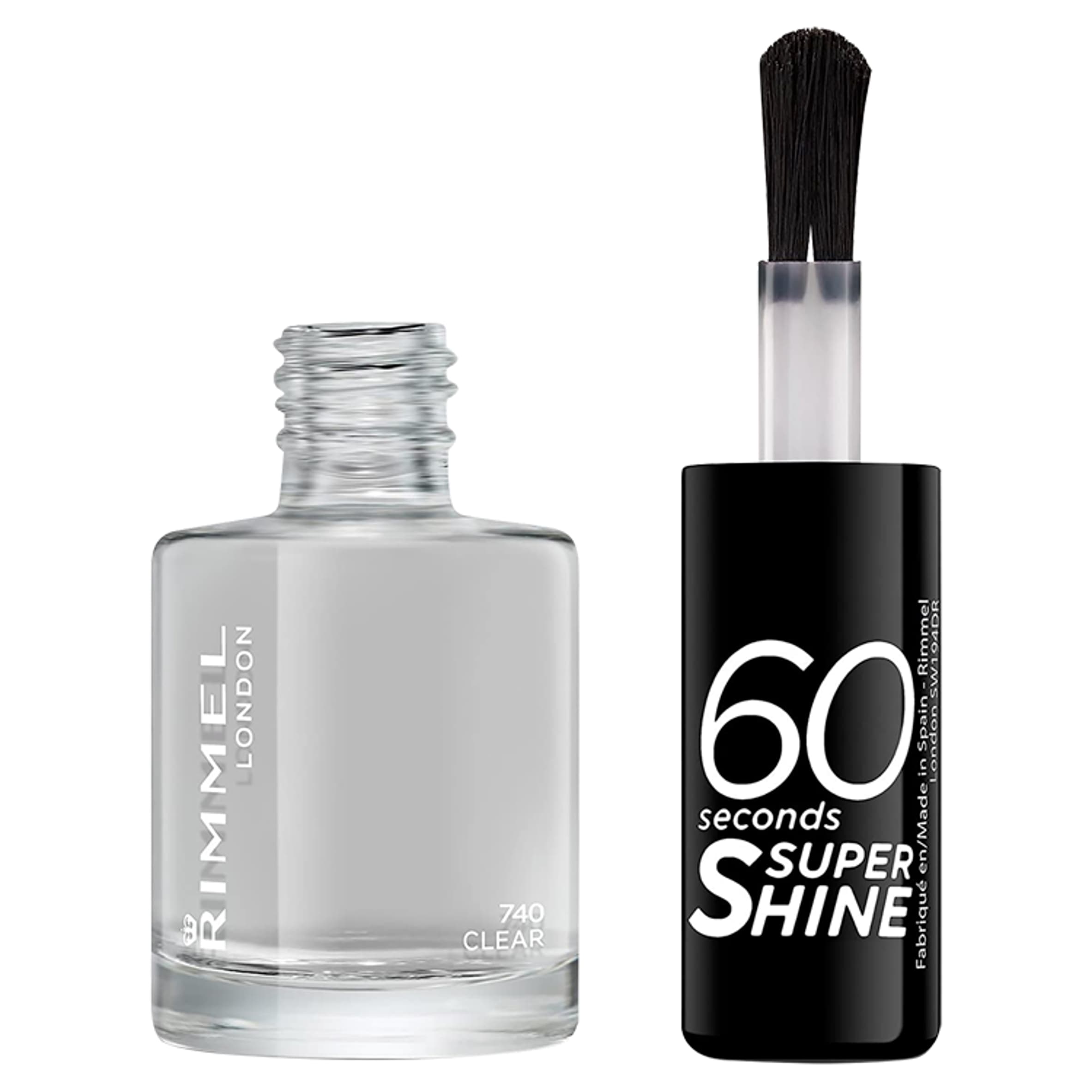 Rimmel Nailpolish 60 Seconds Clear 8Ml thumbnail 2