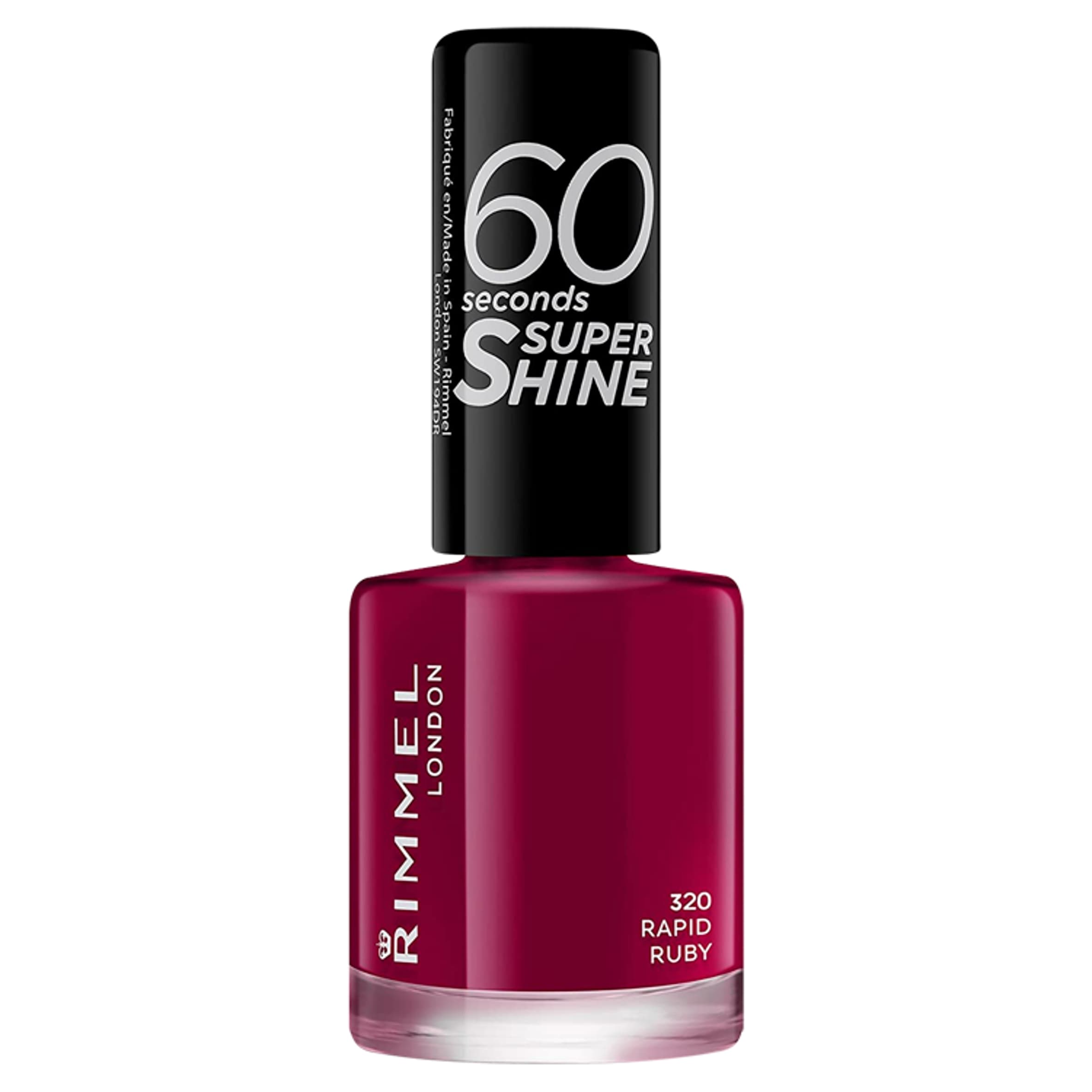 Rimmel Nailpolish 60 Seconds Rapid Ruby 8Ml