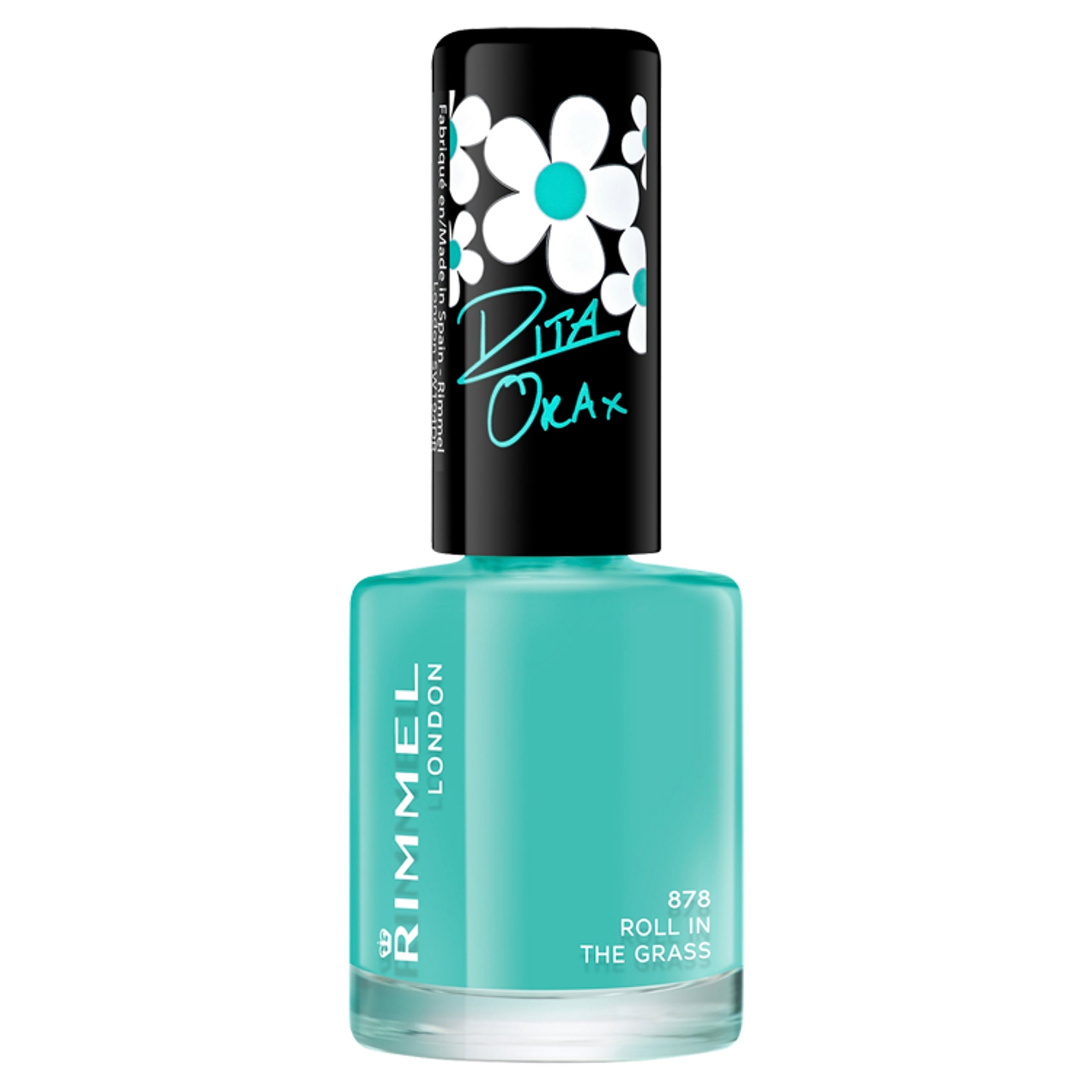 Rimmel London 60 Seconds Super Shine by Rita Ora 878 Roll in the Grass 8ml