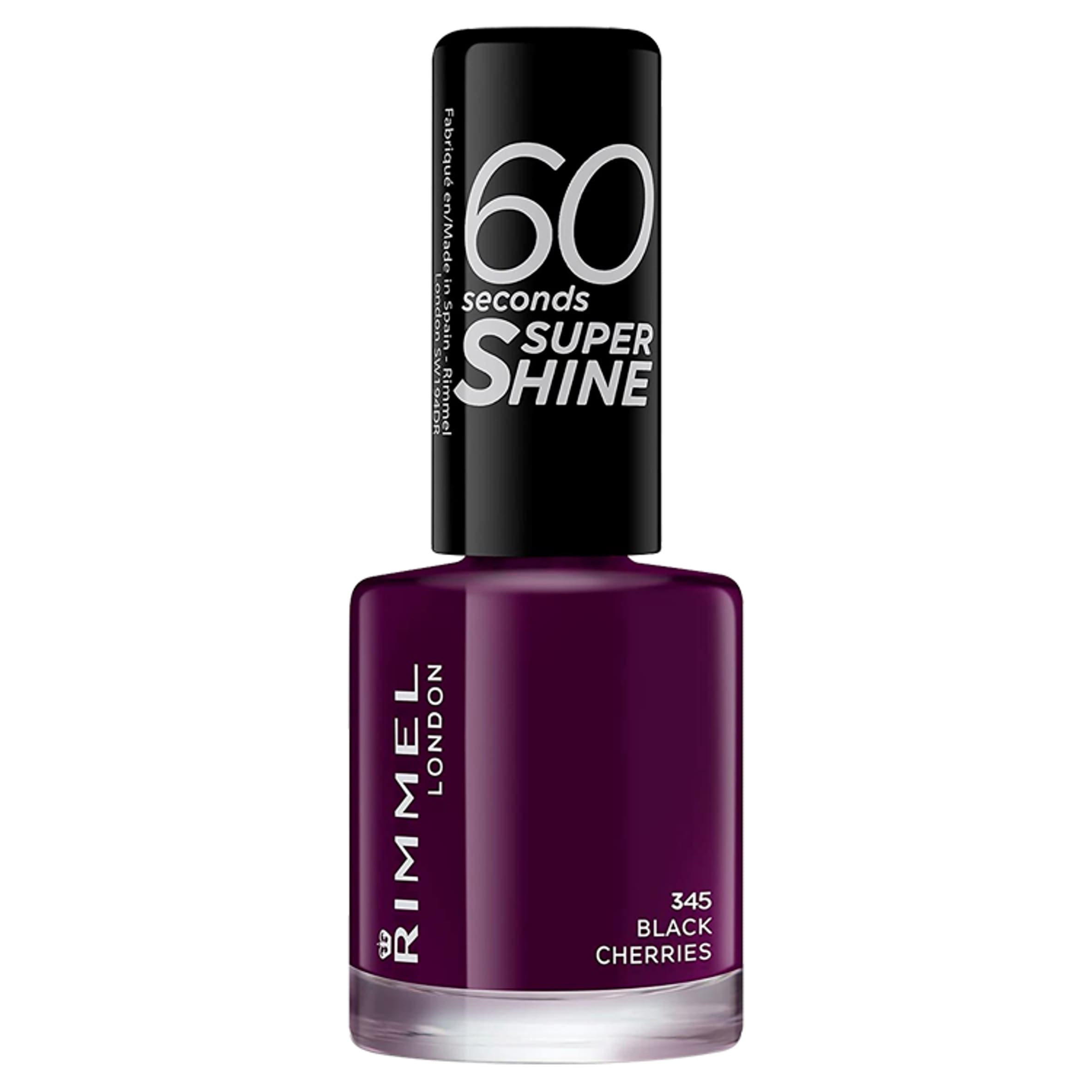 Rimmel Nailpolish 60 Seconds Black Cherries 8Ml