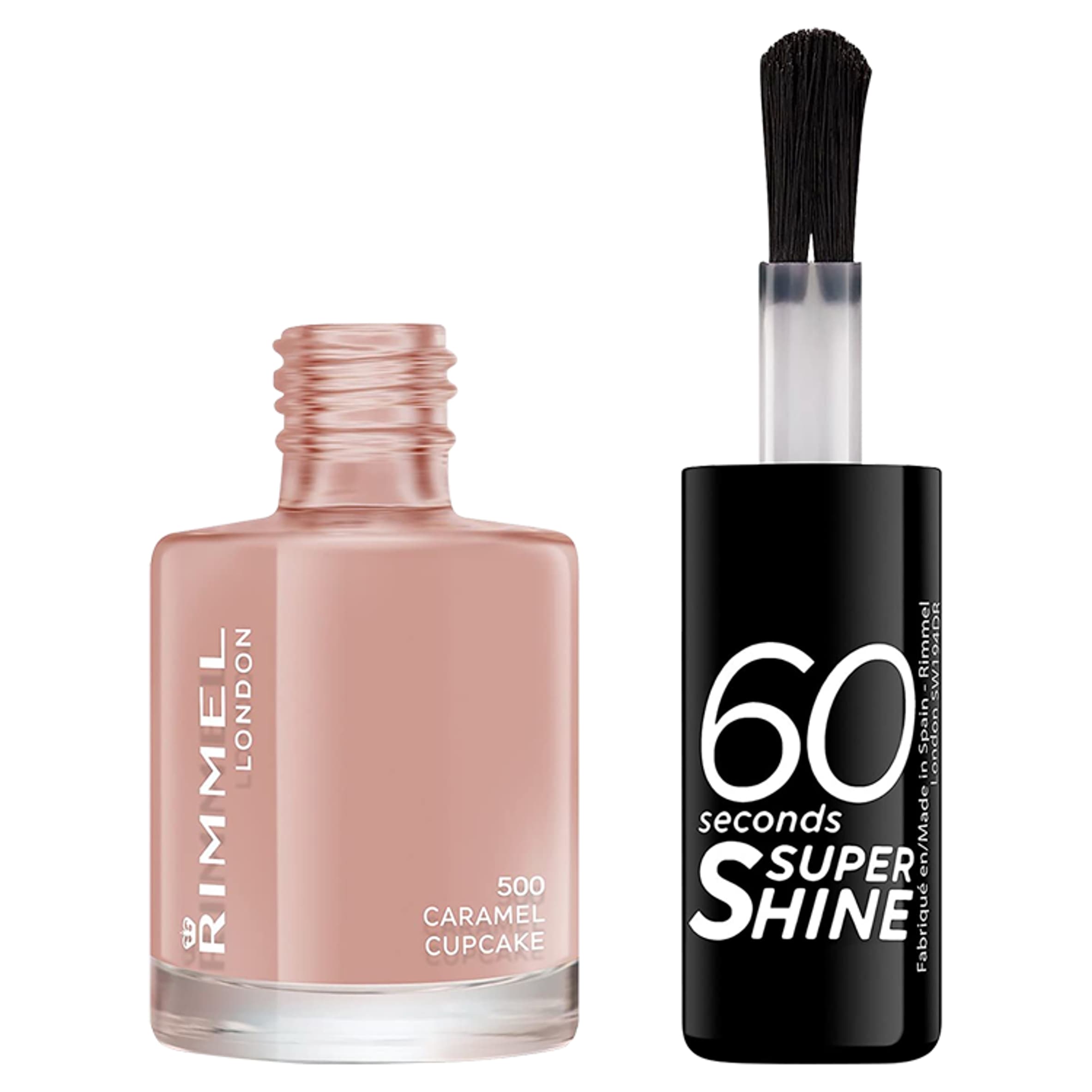 Rimmel Nailpolish 60 Seconds 8Ml Caramel Cupcake thumbnail 2