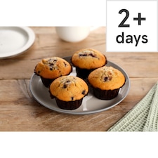 Tesco Blueberry Muffins 4 Pack