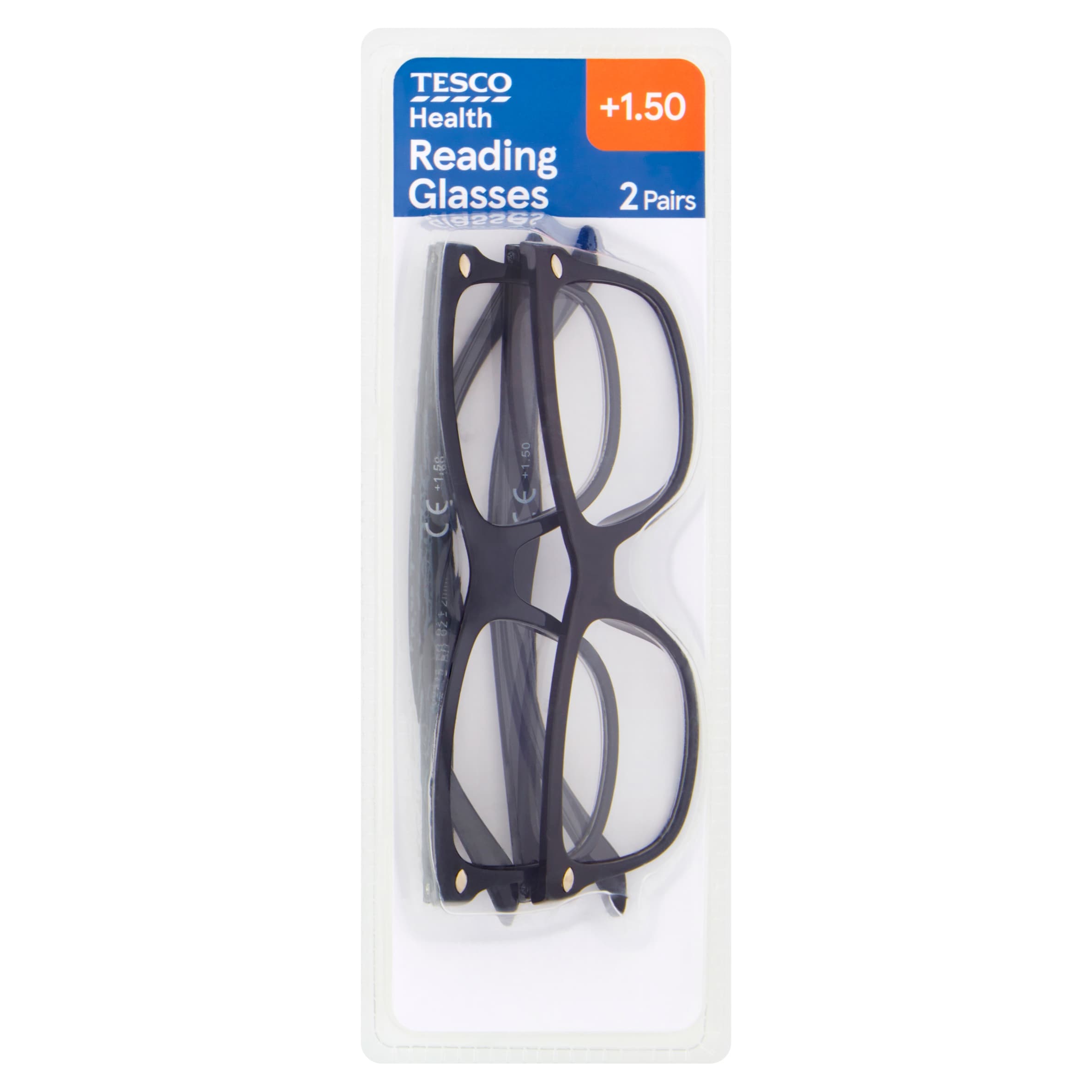 Tesco Health Reading Glasses Twin Pack 1.5