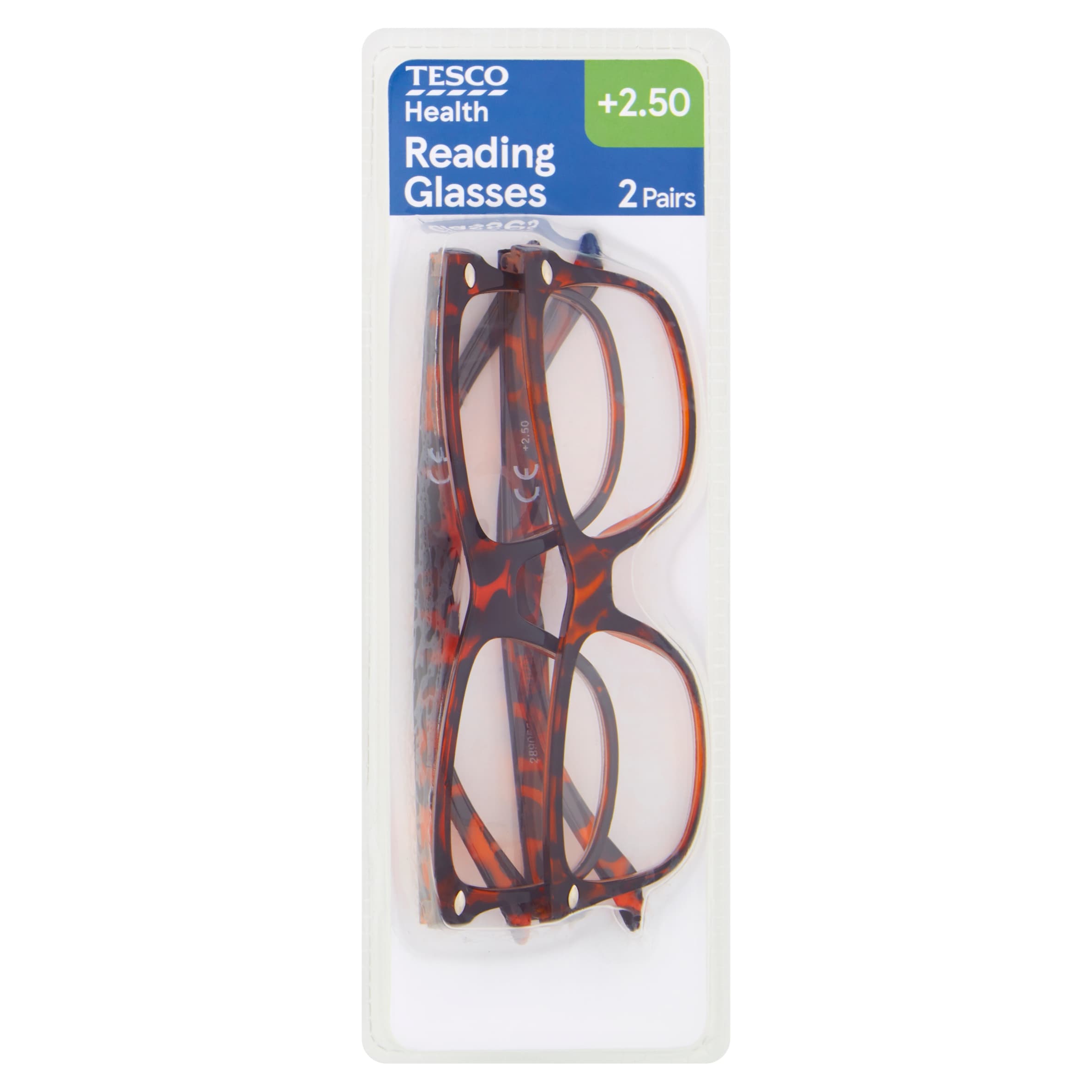 Tesco Health Reading Glasses Twin Pack 2.5 thumbnail 2