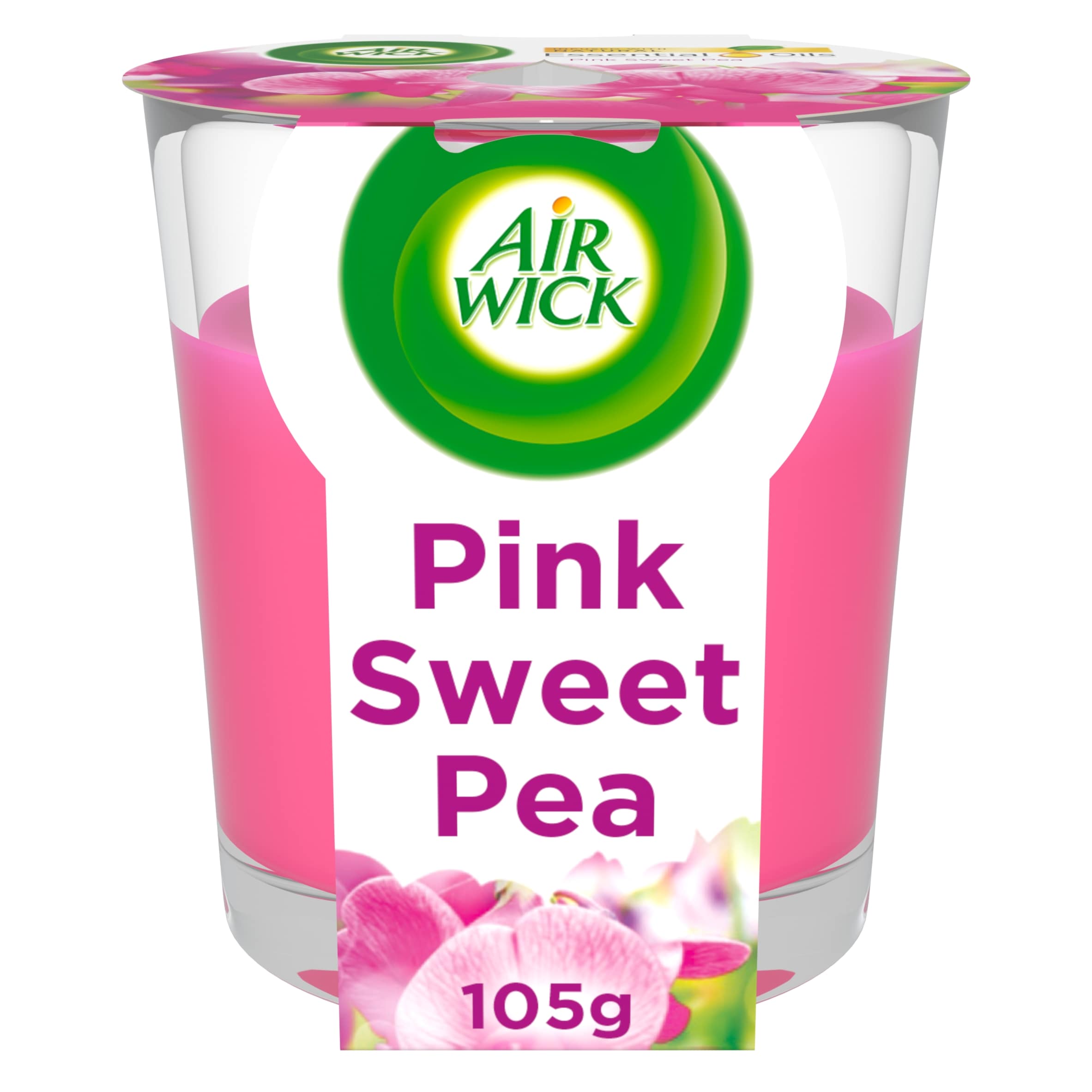Airwick Base Pink Sweet Pea Candle