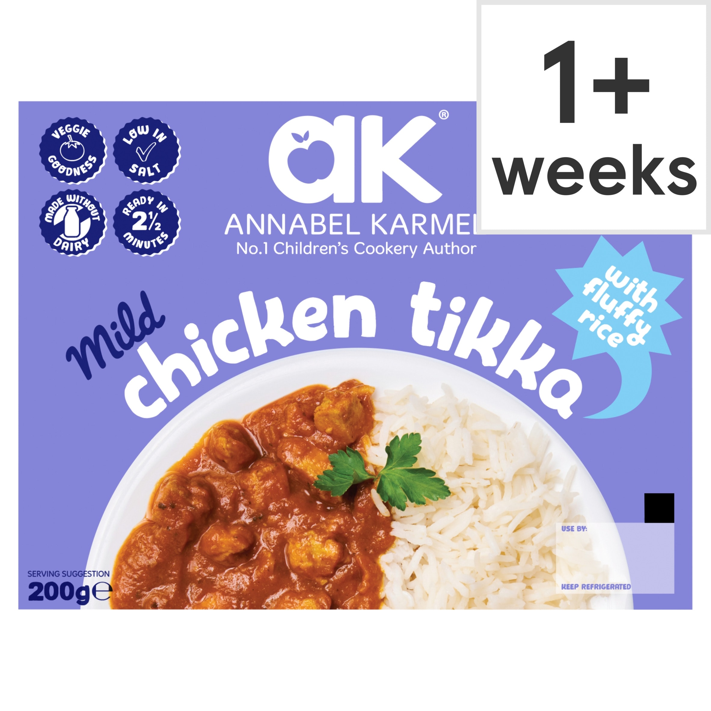 Annabel Karmel Chicken Tikka & Rice Ready Meal 200G