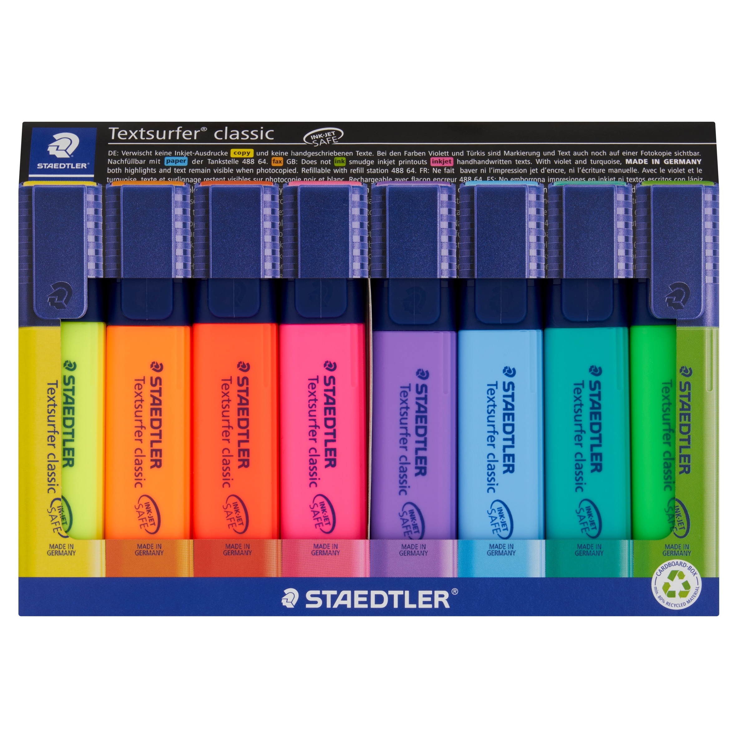 Staedtler Textsurfer Wallet 8 Pack