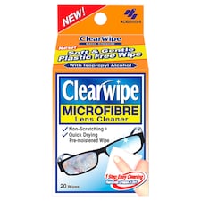 Clearwipe Lens Cleaner Microfibre Wipes Pack