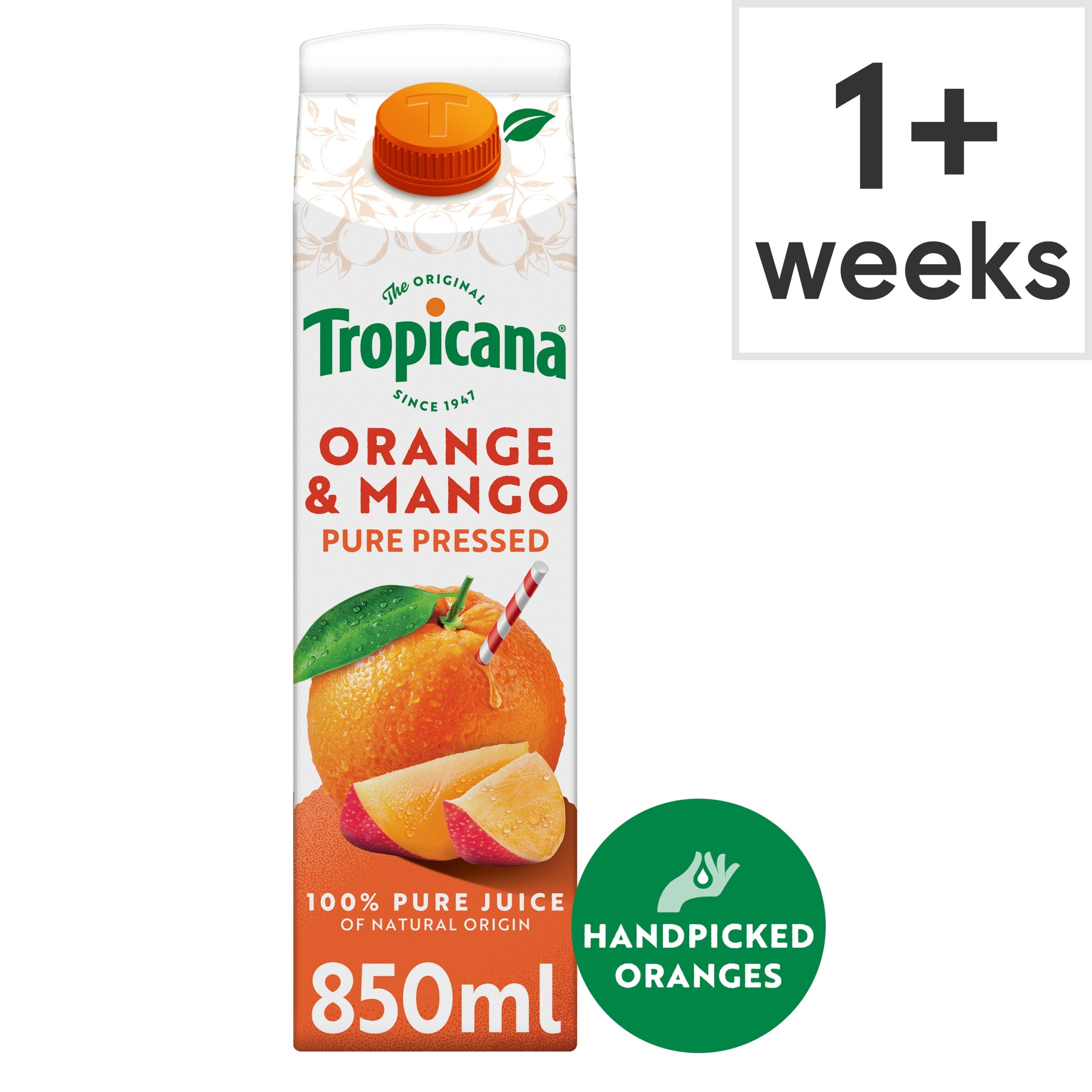 Tropicana Pure Orange & Mango Fruit Juice