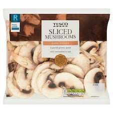 Tesco Sliced Mushrooms 250G thumbnail 2