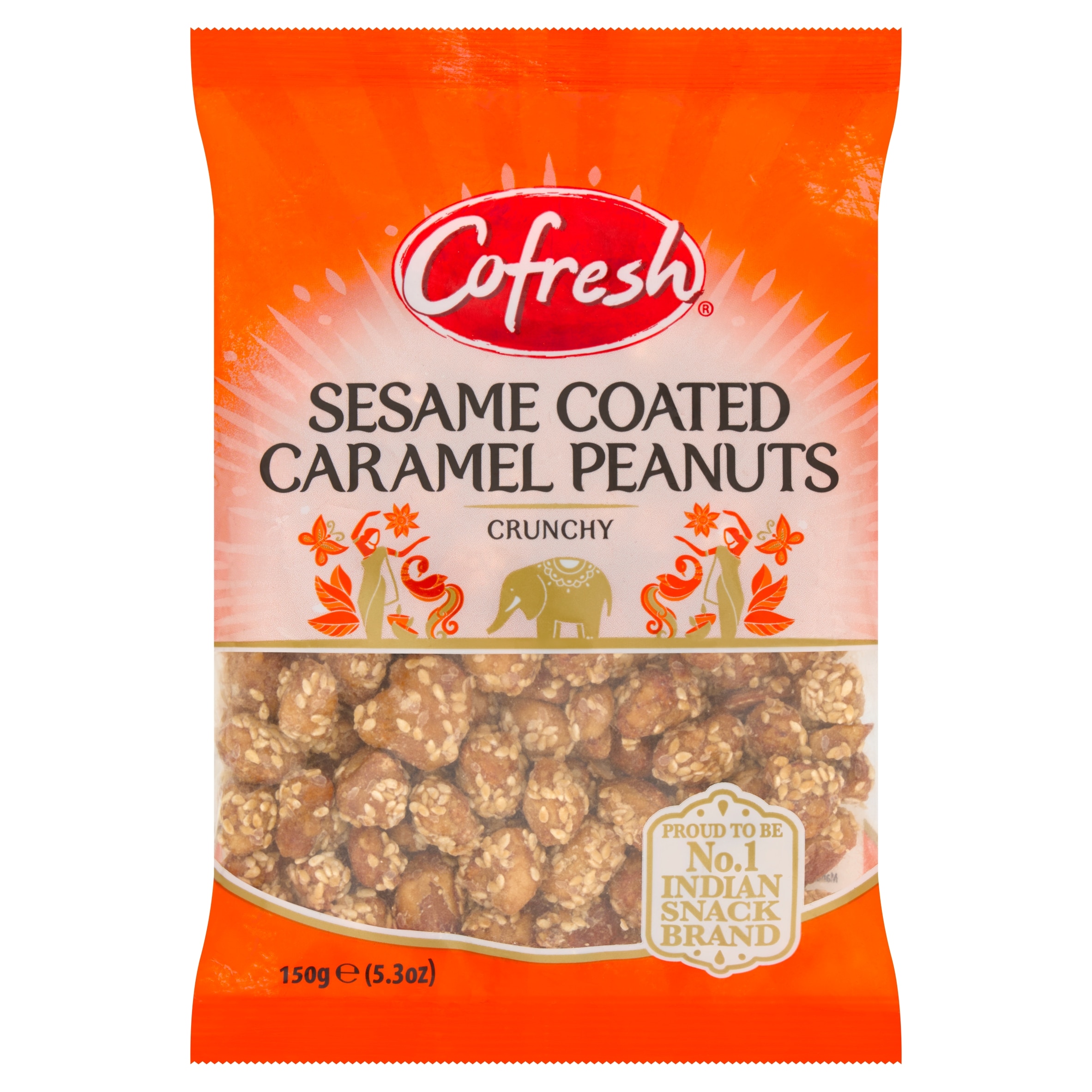 Cofresh Sesame Coated Caramel Peanuts 150G