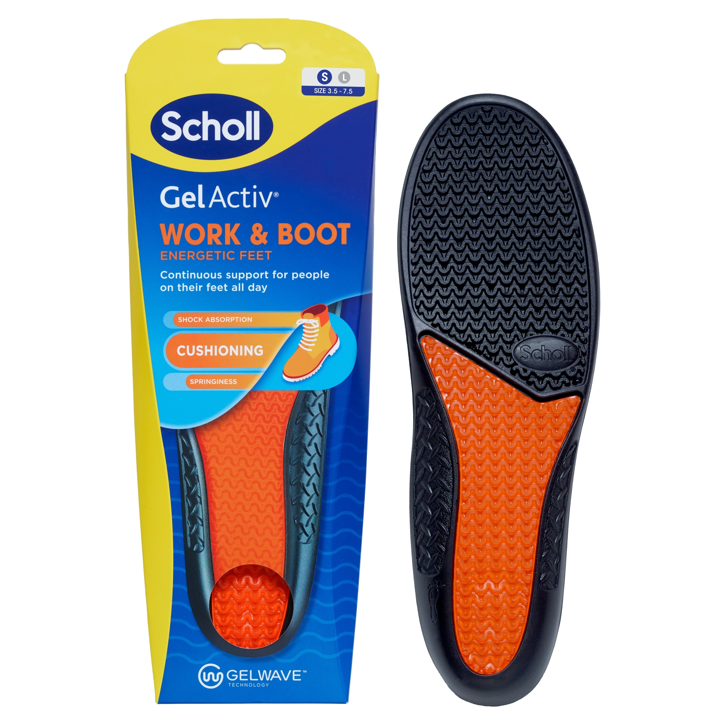 Scholl Gelactiv Insole Work - Women thumbnail 2