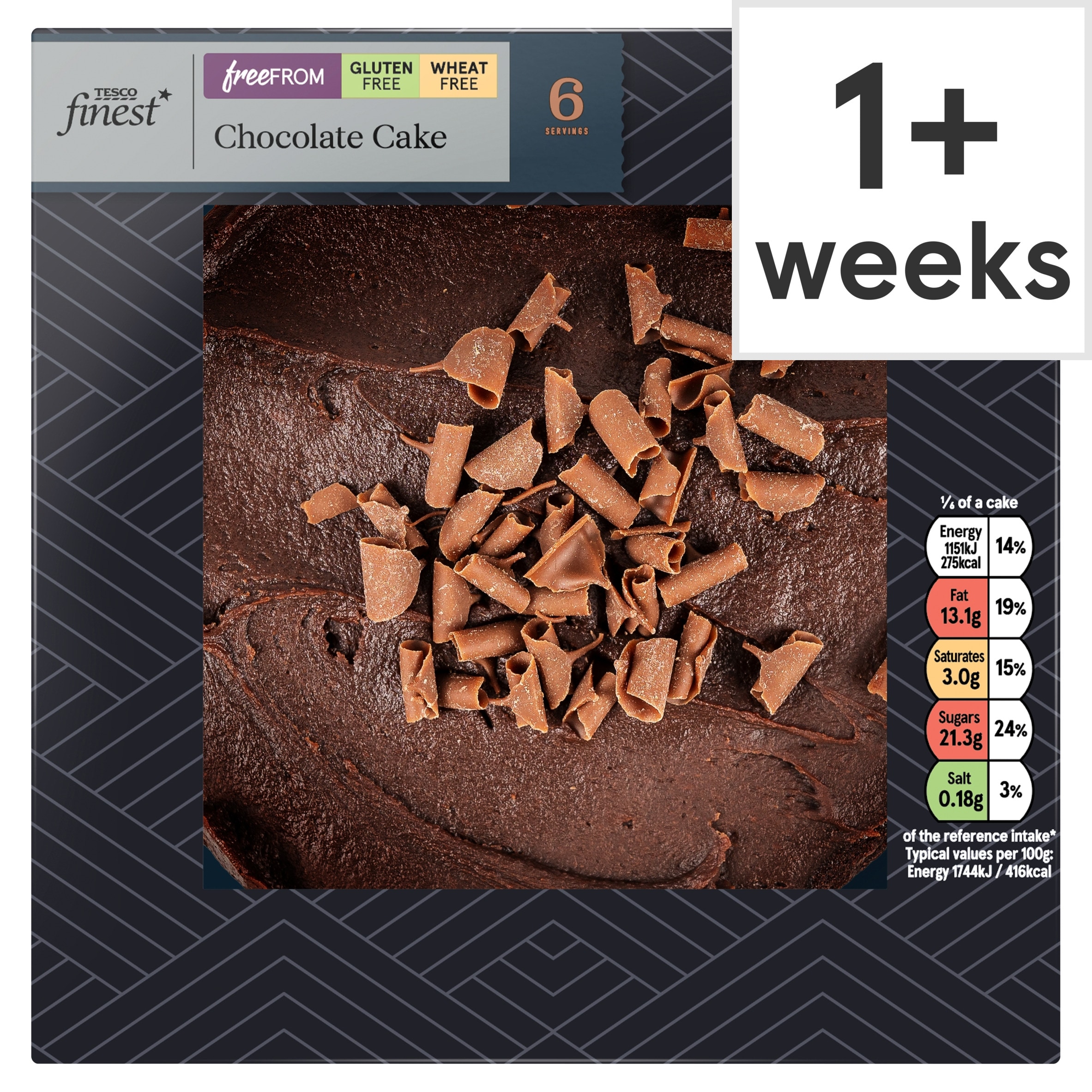 Tesco Finest Free From Chocolate Sponge Cake