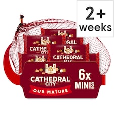 Cathedral City Minis Mature Cheddar Cheese 6x20g