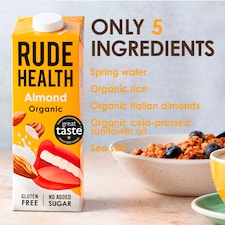 Rude Health Organic Almond Longlife Dairy Free Drink 1L thumbnail 5