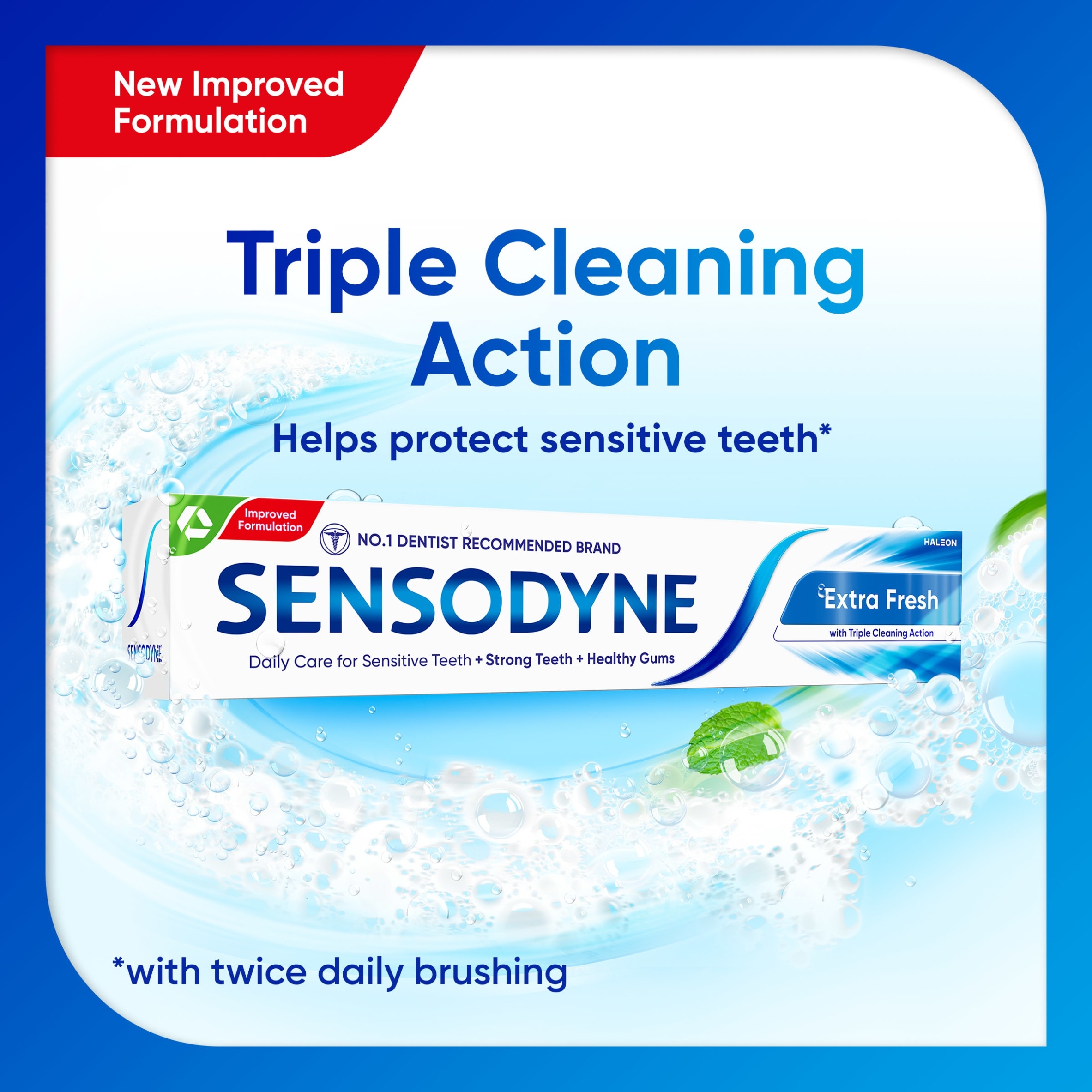 Sensodyne Daily Care Sensitive Toothpaste - Extra Fresh 75ml thumbnail 3