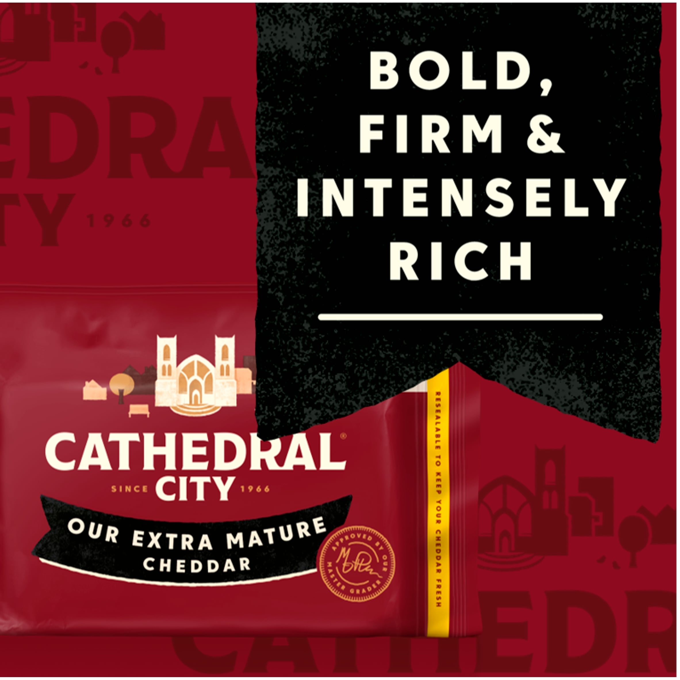 Cathedral City Extra Mature Cheddar Cheese 550 G thumbnail 2