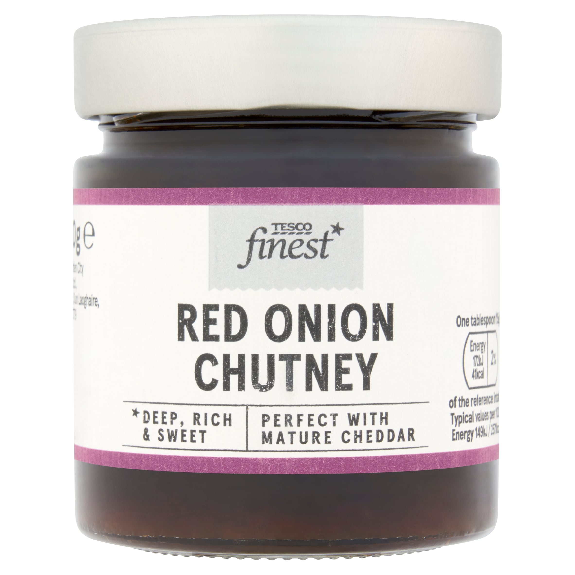 Tesco Finest Red Onion Chutney 230G