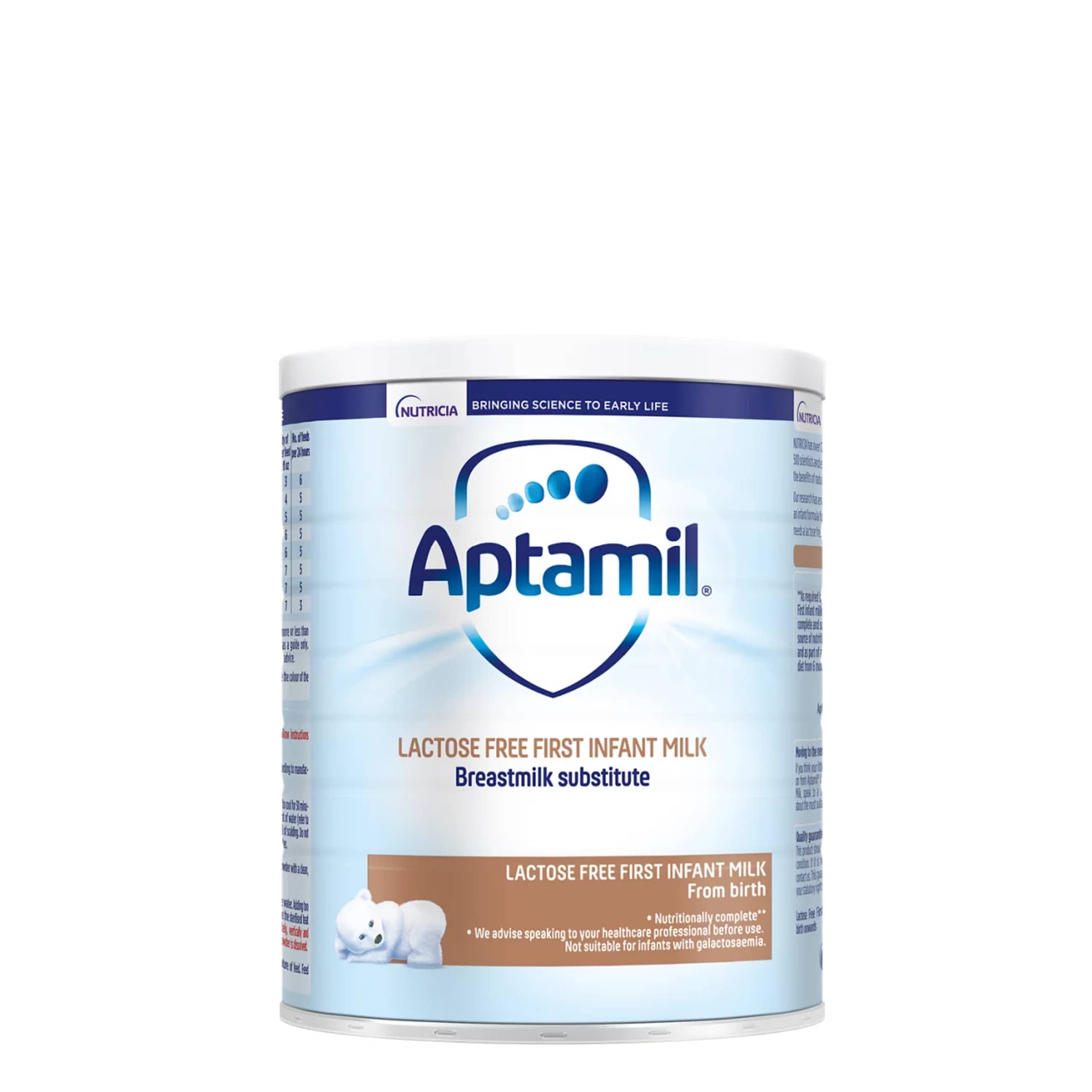 Aptamil Lactose Free Baby Milk Formula Powder from Birth 400g