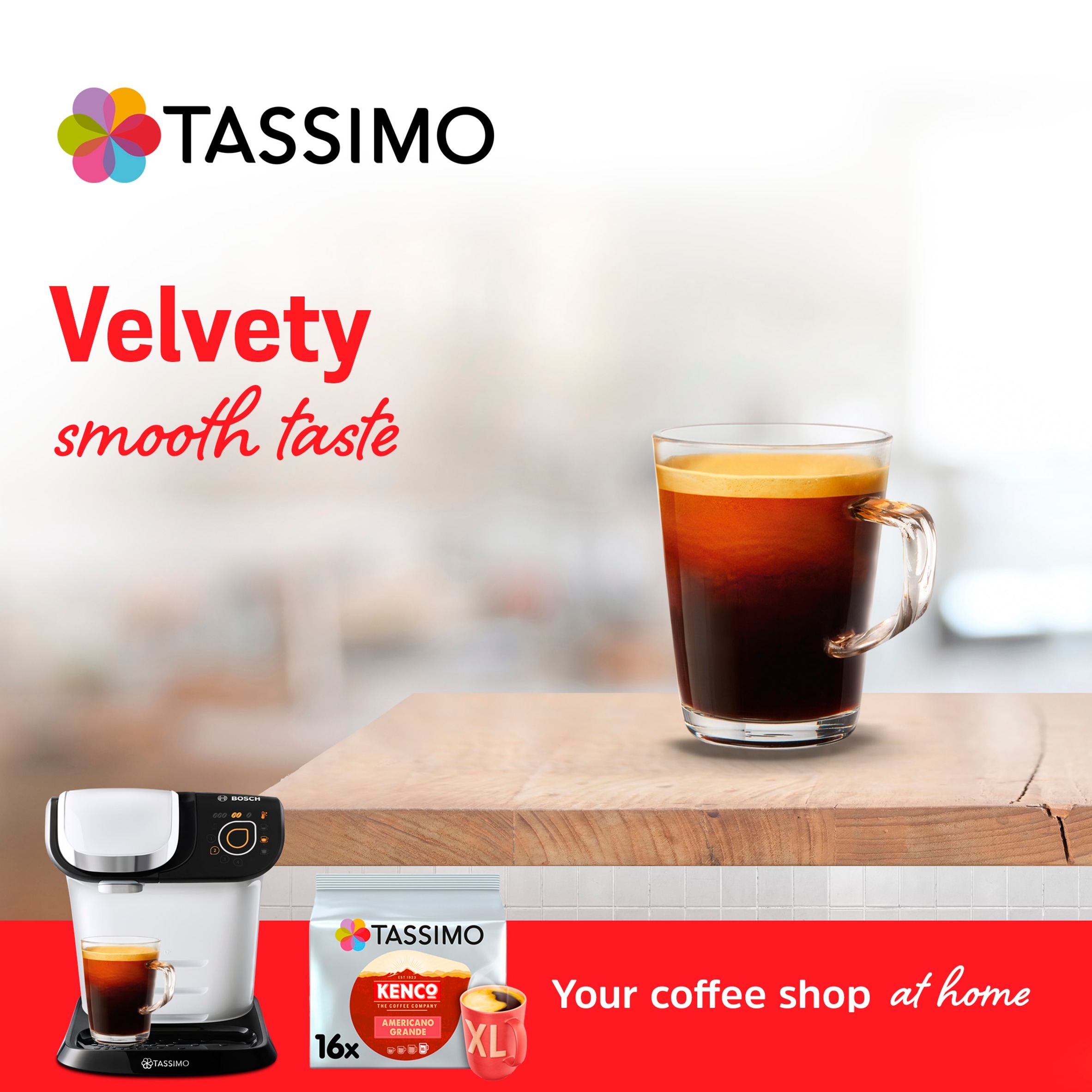 Tassimo Kenco Americano Grande Pods X16 144G thumbnail 4
