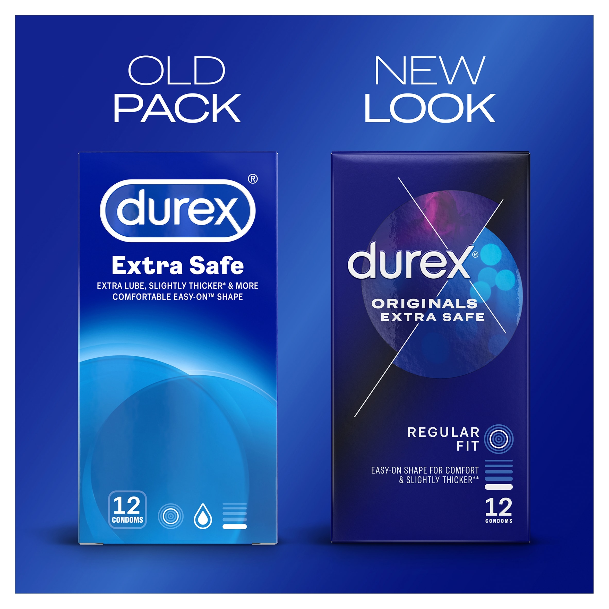 Durex Originals Extra Safe Condoms Regular Fit 12 Pack thumbnail 2